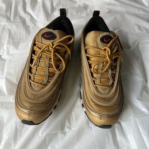 Nike Air Max 97 Gold Men’s Sz 9